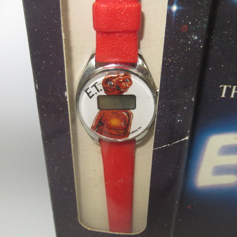 楽天市場】動作未確認☆1982年☆80'S☆映画E.T.☆時計☆腕時計