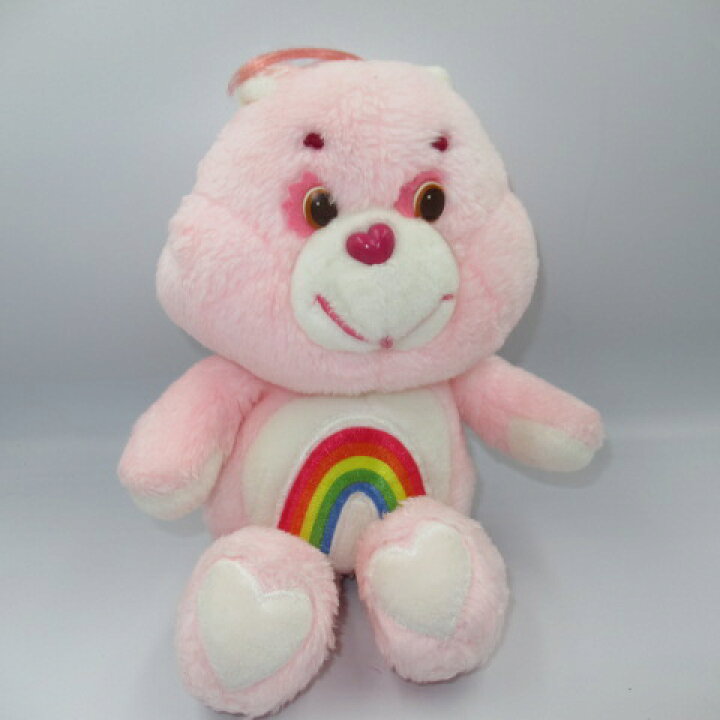 80's☆ビンテージ☆Care Bears☆ケアベア☆ぬいぐるみ☆人形☆Cheer Bear☆チアベア☆レインボー おもちゃやspiral