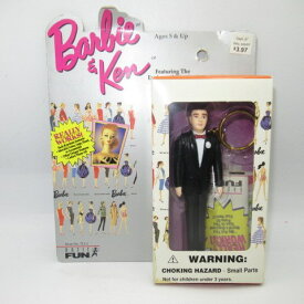 90’s★1996年★Barbie★バービー★フィギュアキーホルダー★Enchanted Evening Barbie★KEN★ケン★フィギュア★人形★ぬいぐるみ★