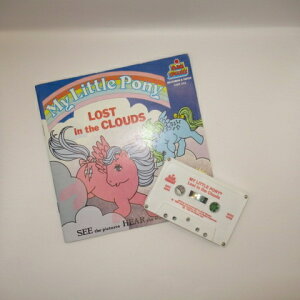 80fs1985NMY LITTLE PONY}Cg|j[TAKING STORY BOOK{ƃJZbge[ṽZbgre[W24y[WLOST IN THE CLOUDStBMAl`ʂ݁