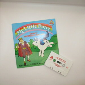 80fs1985NMY LITTLE PONY}Cg|j[TAKING STORY BOOK{ƃJZbge[ṽZbgre[W24y[WGLOLY THE MAGIC UNICORNtBMAl`ʂ݁