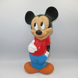 Vintage★Mickey Mouse★ミッキーマウス★BANK★貯金箱★ソフビバンク★人形★フィギュア★ぬいぐるみ★ビンテージ★Disney★ディズニー★