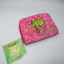 Sponge Bob★スポンジボブ★財布★WALLET★ウォレット★人形★フィギュア★ぬいぐるみ★パトリック＆ボブ★ピンク★