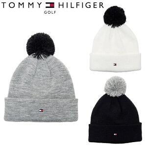 トミーヒルフィガー ゴルフ ニット帽 ビーニーフラッグ メンズ レディース TOMMY HILFIGER GOLF THMB4F55