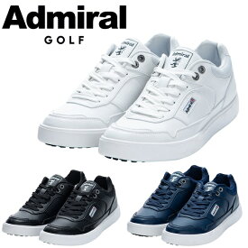 アドミラル ゴルフシューズ スパイクレス 紐タイプ 3.5E相当 Admiral Golf ADMS2A