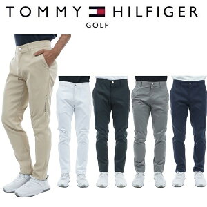 トミーヒルフィガー ゴルフ メンズ ベーシック テーパードパンツ TOMMY HILFIGER THMA424 2024年春夏モデル