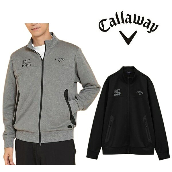 キャロウェイ ゴルフ メンズ ブルゾン ダンボール フルジップ スウェット Callaway Golf  C24217100