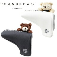 セント アンドリュース ゴルフ テディベアPIN型用パターカバー St ANDREWS 042-6984313