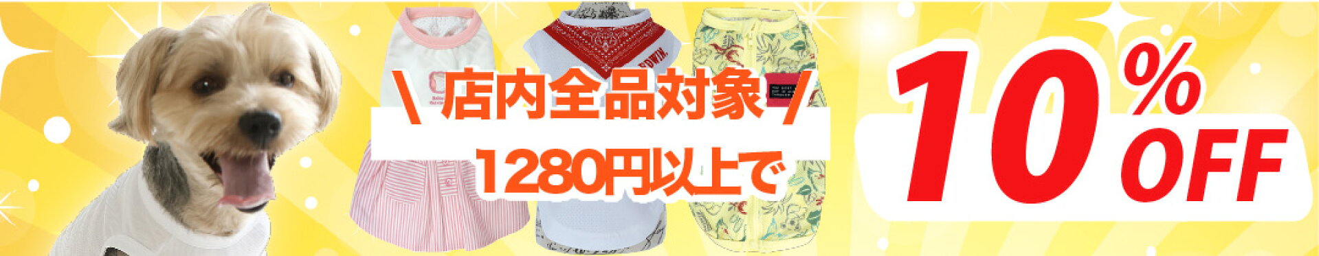 10%OFFクーポン