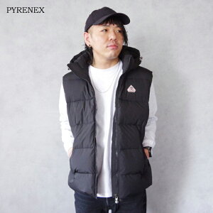 PYRENEX (�s���l�b�N�X) SPOUTNIC MINI RS VEST �X�v�[�g�j�b�N �~�j ���b�v�X�g�b�v�x�X�g (HMS017) �����Y �_�E�� �ۉ��� �A�E�g�h�A �^�E�����[�X ������ꒅ �u���b�N �_�E���x�X�g �A�E�^�[ �ŋ��A