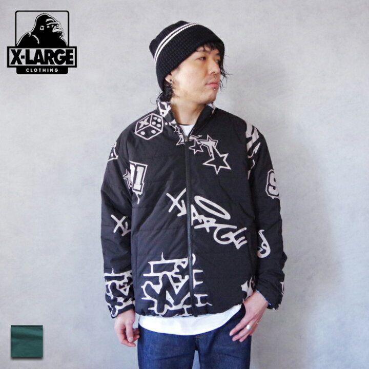 楽天市場】XLARGE (エクストララージ) ALLOVER PRINT REVERSIBLE 