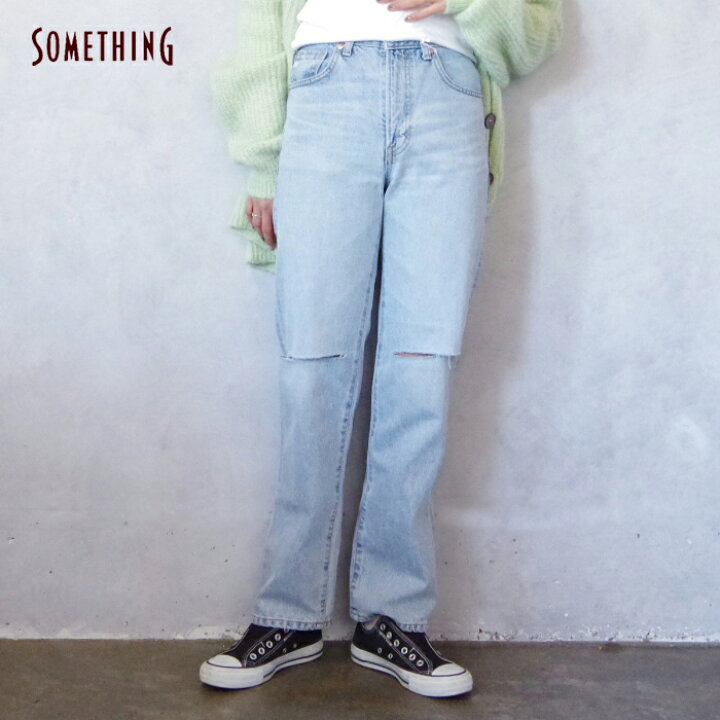 楽天市場】SOMETHING (サムシング) SOMETHING ヴィンテージストレート 