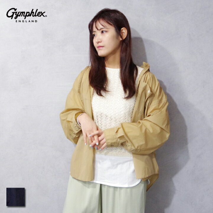 楽天市場】Gymphlex (ジムフレックス) ナイロン 2WAYシャツジャケット 