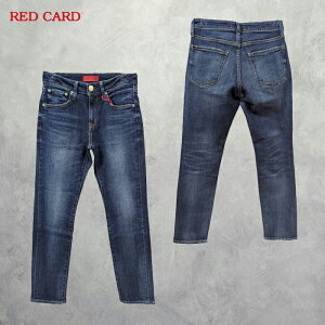 RED CARD (���b�h�J�[�h) 30th Anniversary Ankle Slim Tapered (26330301DKU/263303) ���f�B�[�X �{�g���X �p���c �f�j�� �A���N���� �X�����e�[�p�[�h �אg�W���X�g�����O�X
