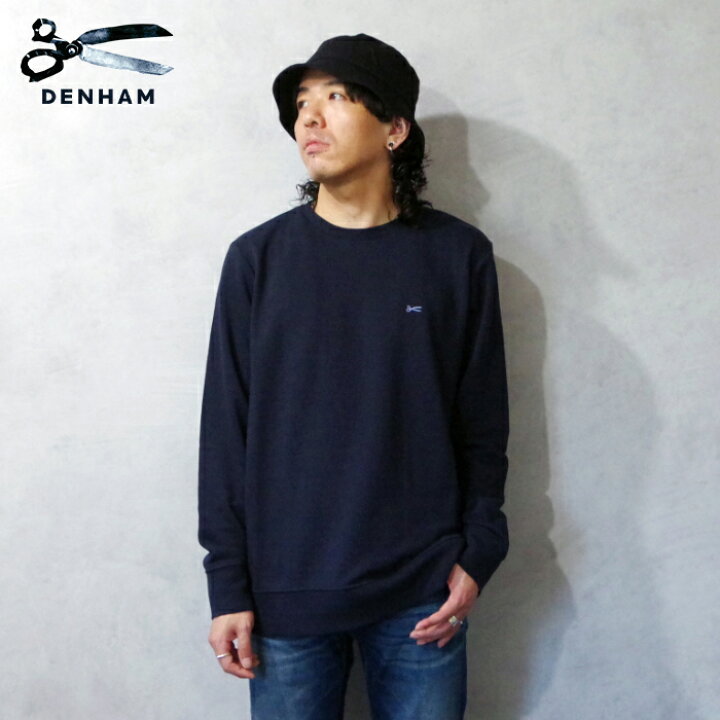 楽天市場】DENHAM (デンハム) SCISSOR SWEAT CS (1240760054  
