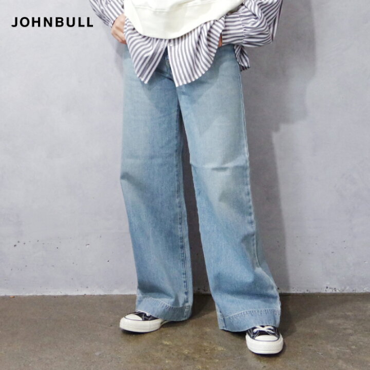 楽天市場】Johnbull (ジョンブル) デニム ワイドパンツ (JL244P04-016 