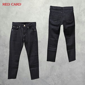 RED CARD (���b�h�J�[�h) 30TH ANNIVERSARY -BLACK RINSE- (46330301BKR) ���f�B�[�X �{�g���X �p���c �f�j�� �A���N���� �A���N���X�����e�[�p�[�h