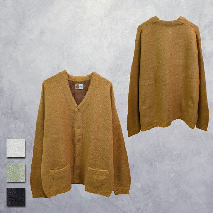 楽天市場】TOWNCRAFT(タウンクラフト) SHAGGY COLOR CARDIGAN 