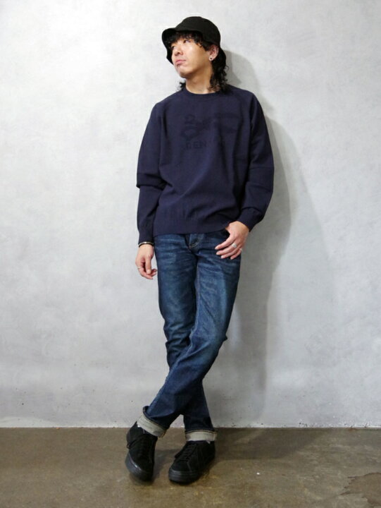 楽天市場】DENHAM (デンハム) 3D LOGO TECH KNIT (1240371151  