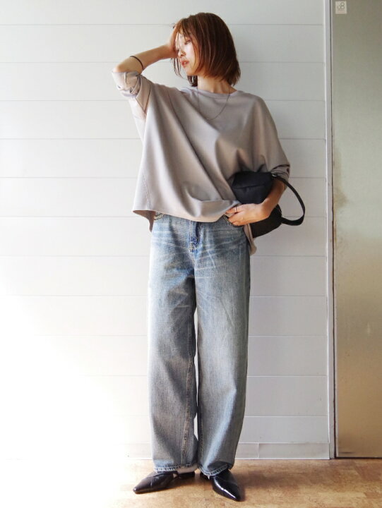 楽天市場】cafune (カフネ) ソフトコクーンデニムパンツ (335625/35625 