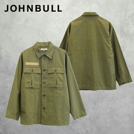 Johnbull ジョンブルJBL M43 (13628) メンズ ジャケット ミリタリージャケット ゆったり シャツ
