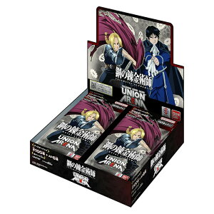 jIA[i |̘Bpt FULLMETAL ALCHEMIST u[X^[pbN UA37BT UNION ARENA BOX Vi Ji gJ TCG
