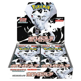 ポケモンカードゲーム スカーレット&バイオレット 拡張パック ホワイトフレア BOX 新品 未開封品 シュリンク付き
