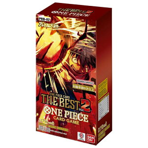 ONE PIECE J[hQ[ v~Au[X^[ ONE PIECE CARD THE BEST Vol.2 PRB-02 BOX u[X^[pbN