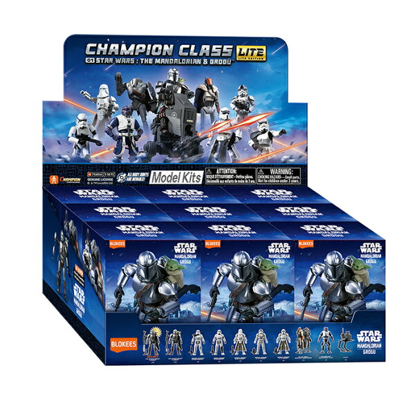 スターウォーズ Blokees Figures スター・ウォーズ CCLite01 9個入 STAR WARS プラスチックキット 組み立て式