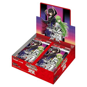 ユニオンアリーナ コードギアス 反逆のルルーシュ ブースターパック UA01BT UNION ARENA BOX 新品 未開封品 トレカ TCG