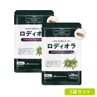 【セット割13%OFF！】ロディオラロゼア 2袋 Rhodiola 300mg アダプトゲン 30粒 国内製造 イワベンケイ ロ…