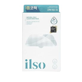 ILSO イルソ ナチュラル マイルド クリア ノーズ パック NATURAL MILD CLEAR NOSE PACK ブ/ディープクリーンマスター　ヘッド 毛穴 鼻パック【 正規品 / 5枚入り 】 皮脂 毛穴パック 韓国コスメ