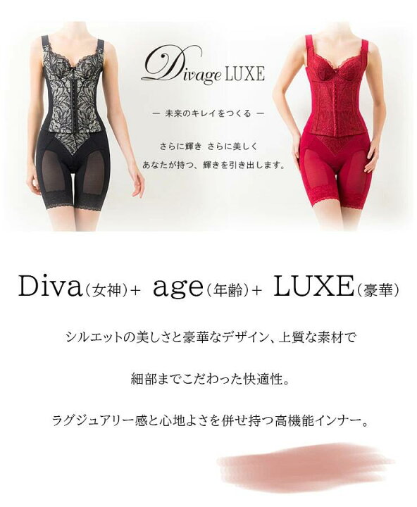 楽天市場】ディヴァージュ リュクス レッグシェイパー(Divage LUXE 
