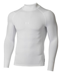 【メール便OK】UNDER ARMOUR(アンダーアーマー) 1375374 UAコールドギアアーマー コンプレッション ロングスリーブ モックシャツ