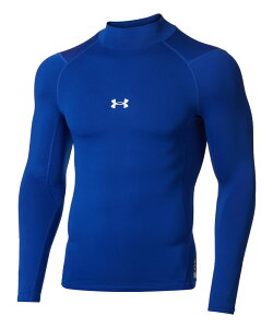 【メール便OK】UNDER ARMOUR(アンダーアーマー) 1375374 UAコールドギアアーマー コンプレッション ロングスリーブ モックシャツ