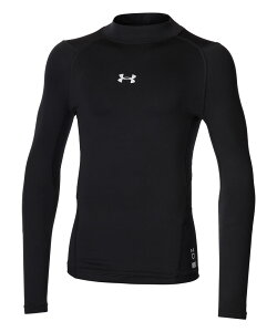 【メール便OK】UNDER ARMOUR(アンダーアーマー) 1375390 UAコールドギアアーマー コンプレッション ロングスリーブ モックシャツ