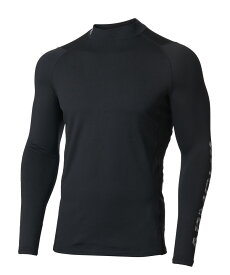 【メール便OK】UNDER ARMOUR(アンダーアーマー) 1375336 UAコールドギア フィッティド ロングスリーブ モック シャツ 〈カモ テキスト〉