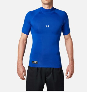 y[OKzUNDER ARMOUR(A_[A[}[) 1358642 UA HG ARMOUR COMP SS MOCK PK V[gX[u x[X{[