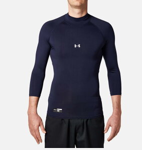 y[OKzUNDER ARMOUR(A_[A[}[) 1358644 UA HG ARMOUR COMP 3/4 MOCK PK bN Y x[X{[