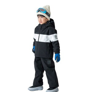 キッズ スキーウェア 上下セット 耐水圧10000mm おしゃれ シンプル 通学 通園 nima(ニーマ) JR-1558
