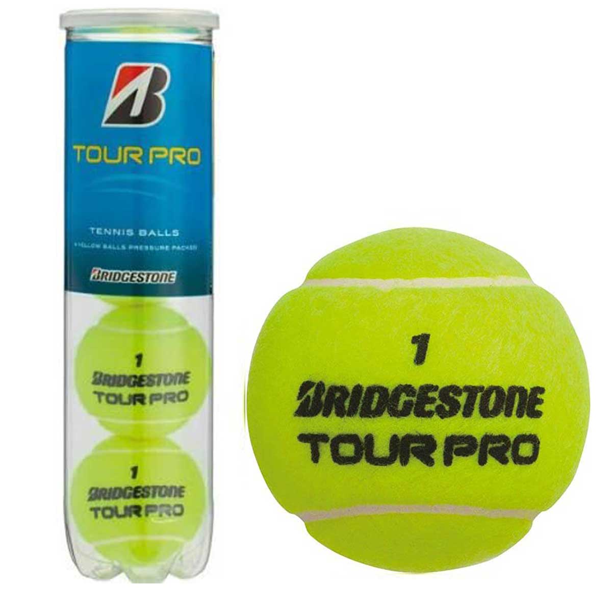 ブリヂストン ツアープロ 4個入 BBATP4 (テニスボール) 価格比較 
