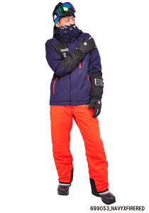 BANNNE(ol) BNS93101 YXL[X[c Il CHROME MENS SKI SUIT N[