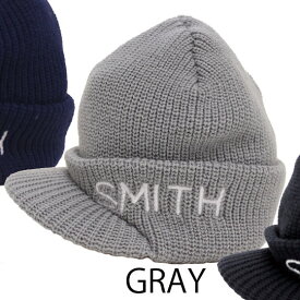 【メール便OK】SMITH OPTICS(スミス) CAPPY FR メンズ ニットキャップ ツバ付きニット帽 ビーニー スキー スノーボード