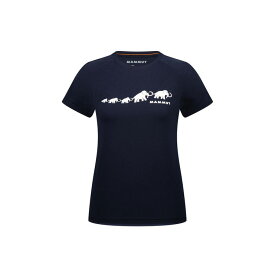 【メール便OK】MAMMUT(マムート) 1017-02022 QD Logo Print T-Shirt AF レディース半袖Tシャツ トップス