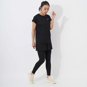 Reebok(リーボック) 343914 レディース フィットネスウェア 3点セット トップス ボトムス インナータイツ