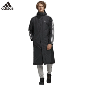 ベンチコート ロングコート 中綿コート adidas アディダス ライト インサレーテッドコート メンズ 男性用 IZH00