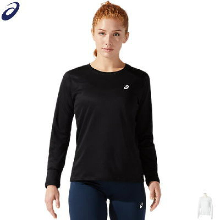 楽天市場 Asics アシックス ランニングウェア 長袖シャツ ランニングロングスリーブトップ レディース 女性用 12c269 １枚までメール便ok スポーツアイランド