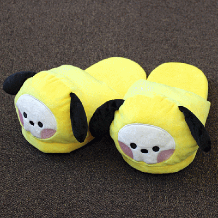 BT21 ルームシューズ スリッパ ルームサンダル SHOOKY COOKY MANG TATA KOYA RJ CHIMMY レディース 女性用 スポーツアイランド BT21 ルームシューズ CHIMMY