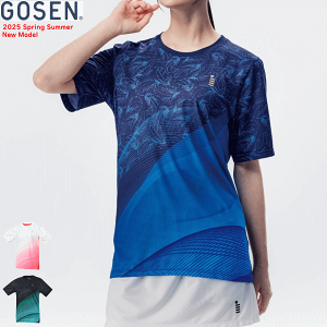 【10%OFFクーポン配布中】GOSEN ゴーセン ゲームシャツ ユニホーム 半袖シャツ T2503 レディース 女性用 【1枚までメール便OK】