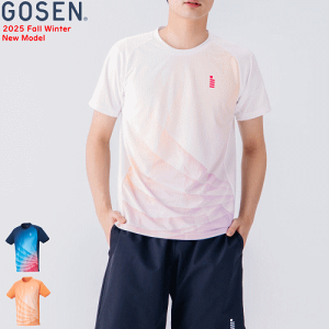 【10%OFFクーポン配布中】GOSEN ゴーセン ゲームシャツ ユニホーム 半袖シャツ T2550 ユニセックス 男女兼用 【1枚までメール便OK】